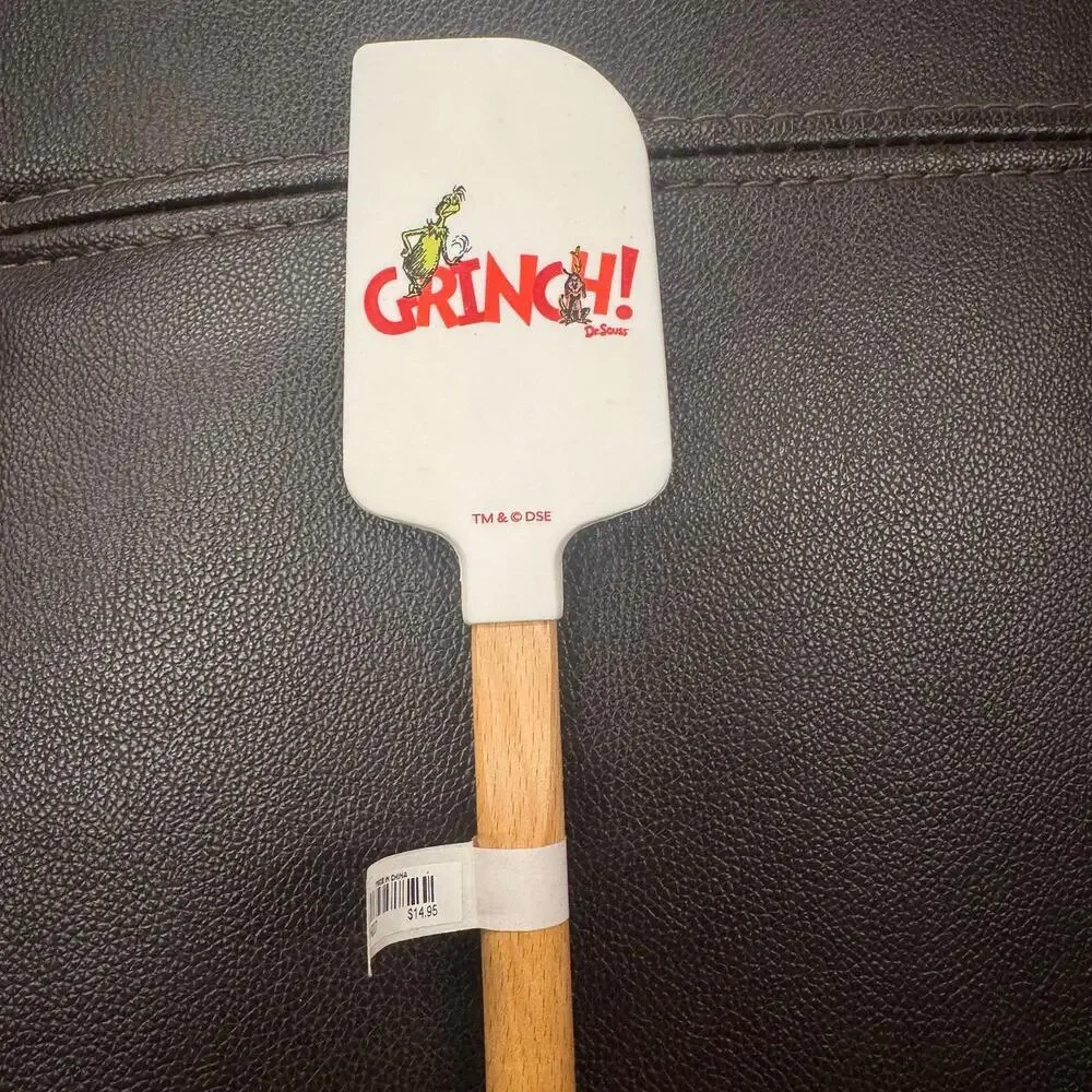 NWT Williams Sonoma The Grinch Silicone Spatula